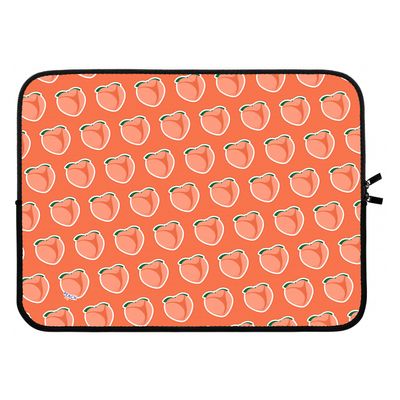Just peachy: Laptop sleeve 15 inch