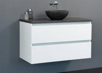 Badmeubel Trend Dynasty met ronde kom 80 Hoogglans Wit