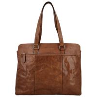 Hide & Stitches Laptoptas 15.6&apos;&apos; Westland Cognac