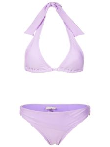 Amir Slama bikini en crochet à dos-nu - Violet