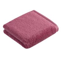 Vossen Vossen handdoek Vegan Life blackberry 60x110