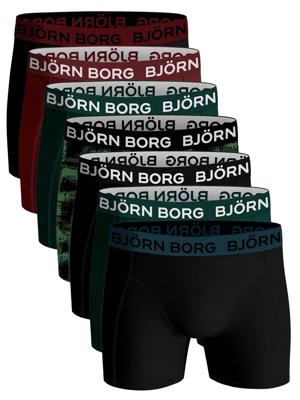 Björn Borg - Ess. Cotton Shorts - 7 pack - MP003, Maat:L