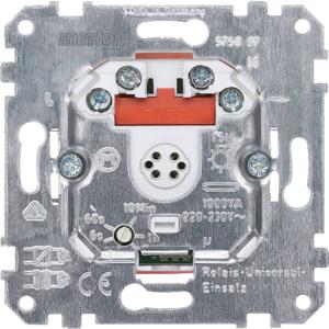 Merten 575897 Dimmer (inbouw) Geschikt voor lampen: Halogeenlamp Aluminium