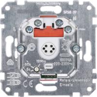 Merten 575897 Dimmer (inbouw) Geschikt voor lampen: Halogeenlamp Aluminium