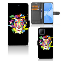 OPPO A73 5G Leuk Hoesje Lion Color