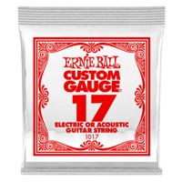Ernie Ball 1017 Plain Steel .017 Losse Snaar 6-Pack Ernie Ball 1017 Plain Steel .017 Losse Snaar 6-Pack