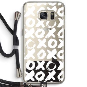 XOXO: Samsung Galaxy S7 Transparant Hoesje met koord