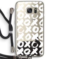 XOXO: Samsung Galaxy S7 Transparant Hoesje met koord