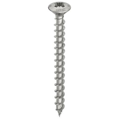HECO TOPIX-plus schroeven - lenskop RVS A2 - 4x40 mm - PZ2 - voldraad - 200 st