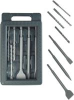 Brüder Mannesmann boor- en beitelset 7 dlg sds+ (hobby) - 12586