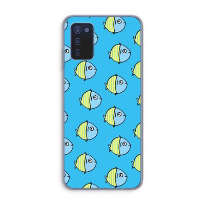 Visjes: Samsung Galaxy A03s Transparant Hoesje