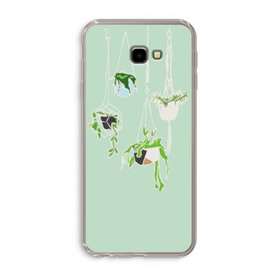 Hang In There: Samsung Galaxy J4 Plus Transparant Hoesje