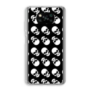 Musketon Skulls: Xiaomi Poco X3 NFC Transparant Hoesje