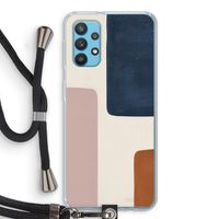 Geo #5: Samsung Galaxy A32 4G Transparant Hoesje met koord