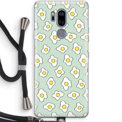 Spiegeleitjes: LG G7 Thinq Transparant Hoesje met koord