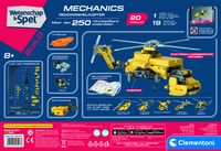 Clementoni Wetenschap & Spel Mechanica Reddingshelikopter - thumbnail