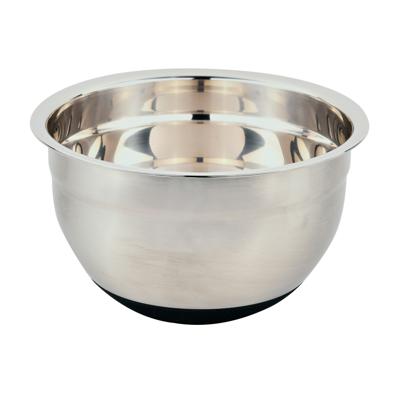 Kesper Beslagkom - RVS - zilver - 2.9 Liter - mengkom met antislip onderkant - D24 x H13 cm