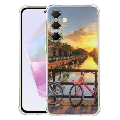 Samsung Galaxy A56 Hoesje - Amsterdamse Grachten TPU Antishock