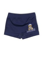 Moschino Kids short de bain à imprimé Teddy Bear - Bleu - thumbnail