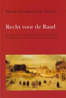 Recht voor de Raad (Paperback)