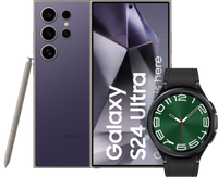 Samsung Galaxy S24 Ultra 256GB Paars 5G + Galaxy Watch 6 Classic Zwart 47mm