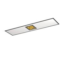 Eglo Zwarte led plafonnièreBordonara 120x30 - 900573