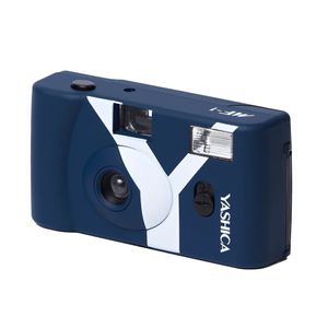 Yashica MF-1 Snapshot Art Camera Y Edition Dark Blue with 1 Film 400/24