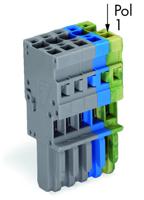 WAGO 769-105/000-038 Connector, female Grijs, Blauw, Groen, Geel 50 stuk(s) - thumbnail