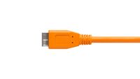 Tether Tools CU5454 USB-kabel 4,6 m USB 3.2 Gen 1 (3.1 Gen 1) USB A Micro-USB B Oranje - thumbnail