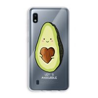 Avocuddle: Samsung Galaxy A10 Transparant Hoesje