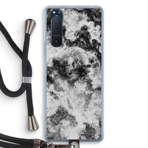 Onweer: Sony Xperia 5 II Transparant Hoesje met koord