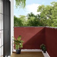 VidaXL Balkonscherm terracotta 120x800 cm 100% polyester oxford