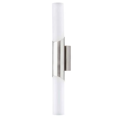 Brilliant RVS wandlampAndaluz 44x8cm - 90011/13