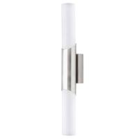 Brilliant RVS wandlampAndaluz 44x8cm - 90011/13