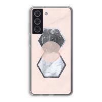 Creatieve toets: Samsung Galaxy S21 FE Transparant Hoesje