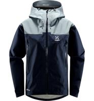 Haglofs Roc Flash Gtx Jas Dames Hardshell Jas Tarn Blue/Steel Blue L