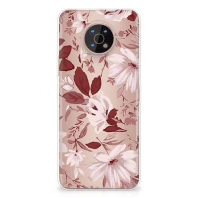 Smartphone hoesje Nokia G50 Watercolor Flowers