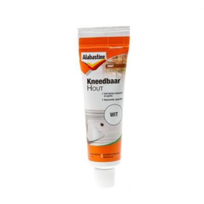 Kneedbaar hout wit 75 gram - Alabastine
