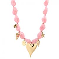 Sunset Fashion - Roze | Dames | Accessoires | Roze | One Size | regular | Kamst mode