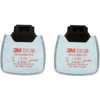 3M Secure Click P3 R mit Aktivkohle Partikelfilter 2 stuk(s)