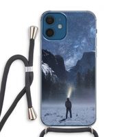 Wanderlust: iPhone 12 Transparant Hoesje met koord