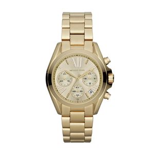 Michael Kors MK5798 Horloge Bradshaw chrono staal goudkleurig 35 mm