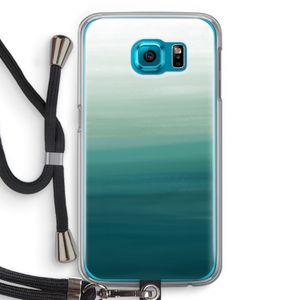 Ocean: Samsung Galaxy S6 Transparant Hoesje met koord