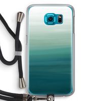 Ocean: Samsung Galaxy S6 Transparant Hoesje met koord