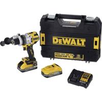 DEWALT DCD1007H2T-QW Accu-klopboor/schroefmachine 3 snelheden Incl. 2 accus, Incl. lader