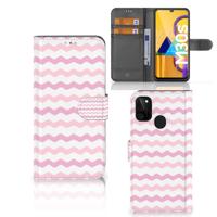 Samsung Galaxy M21 | M30s | Telefoon Hoesje | Waves Roze