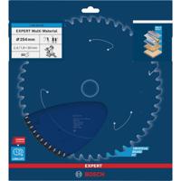 Bosch Professional Cirkelzaagblad EXPERT Multi Material | Ø 254 x 2,4 x 30mm 80T - 2608642528