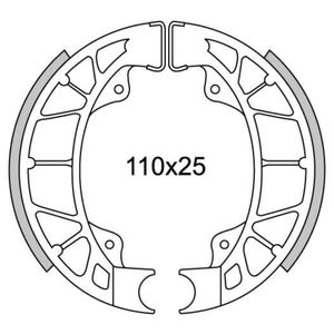 Newfren remsegmentset gf0261 lx-50 achter, skipper, hexagon-125