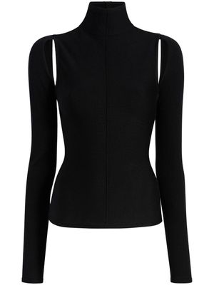 KHAITE sweat The Marlowe en laine - Noir