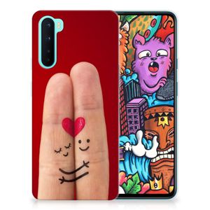 OnePlus Nord Silicone Back Cover Liefde - Origineel Romantisch Cadeau